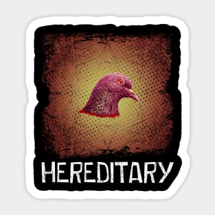 Disturbing Demons Hereditary's Haunting Story Sticker